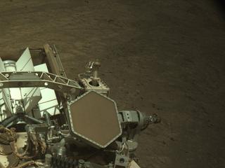 View image taken on Mars, Mars Perseverance Sol 1452: Right Navigation Camera (Navcam)