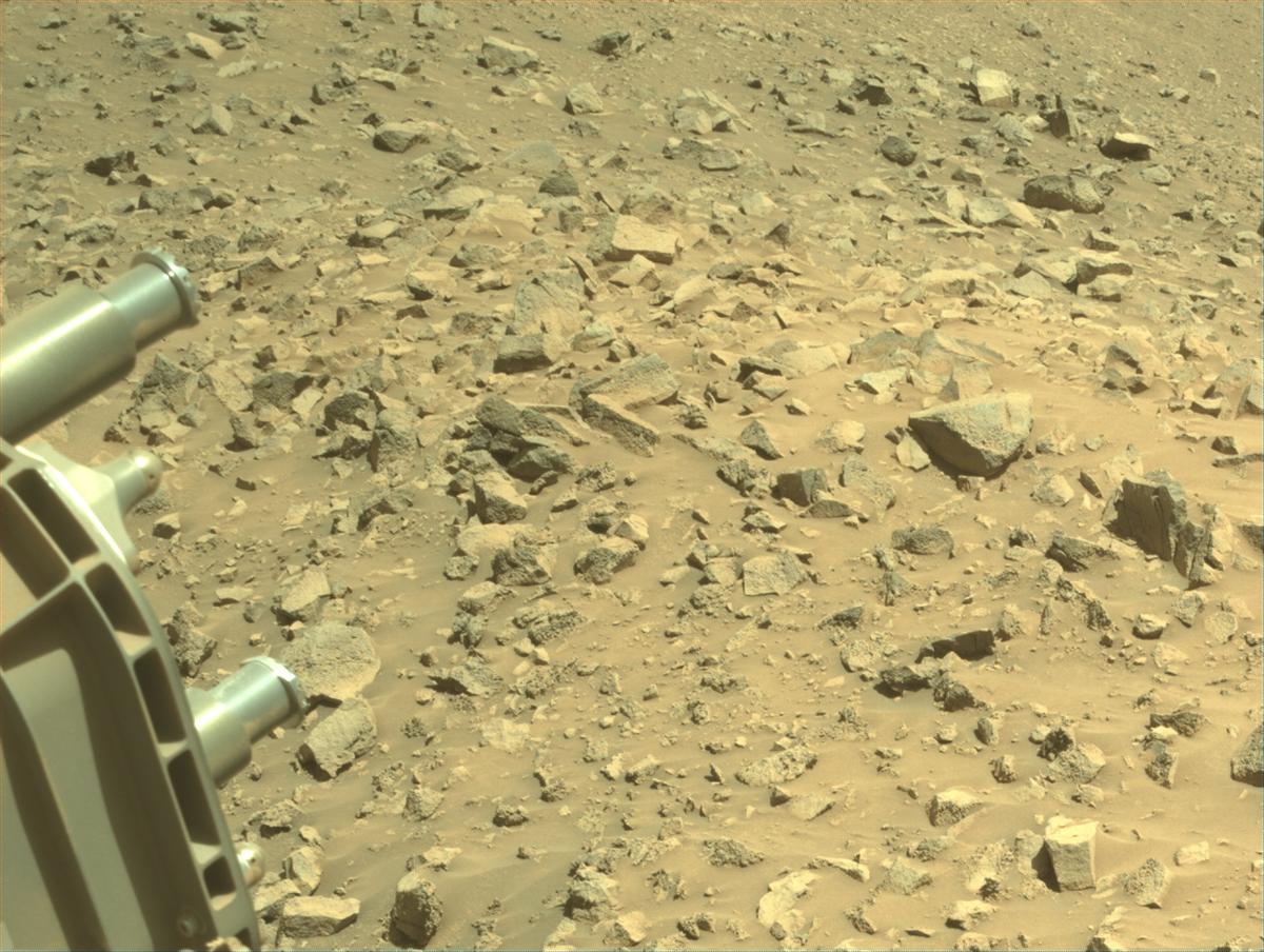This image was taken by NAVCAM_LEFT onboard NASA's Mars rover Perseverance on Sol 1454