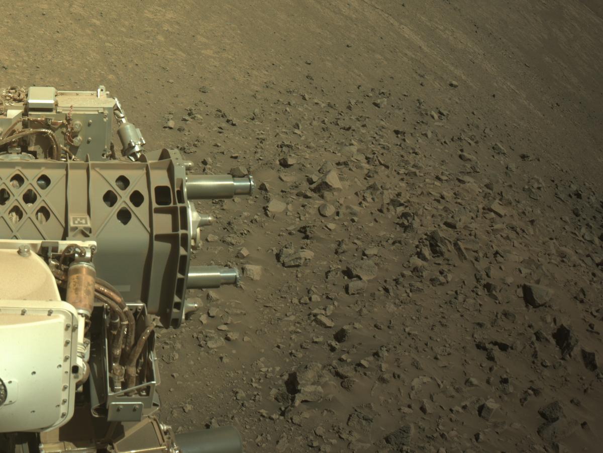 This image was taken by NAVCAM_RIGHT onboard NASA's Mars rover Perseverance on Sol 1454