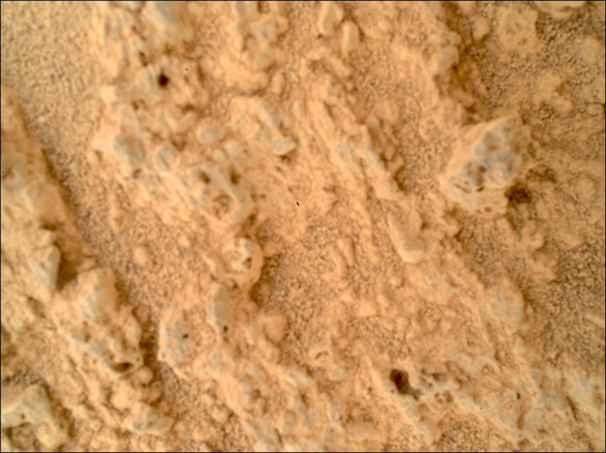 This image was taken by SHERLOC_WATSON onboard NASA's Mars rover Perseverance on Sol 1456