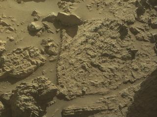 View image taken on Mars, Mars Perseverance Sol 1458: Front Right Hazard Avoidance Camera (Hazcam)