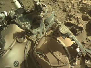 View image taken on Mars, Mars Perseverance Sol 1458: Left Navigation Camera (Navcam)