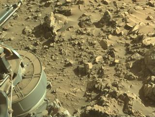 View image taken on Mars, Mars Perseverance Sol 1458: Left Navigation Camera (Navcam)