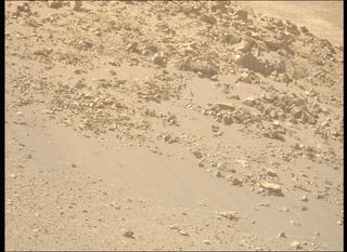View image taken on Mars, Mars Perseverance Sol 1461: Left Mastcam-Z Camera