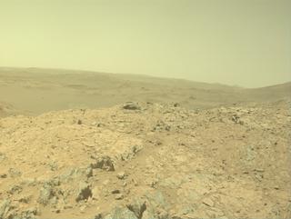 View image taken on Mars, Mars Perseverance Sol 1463: Front Left Hazard Avoidance Camera (Hazcam)