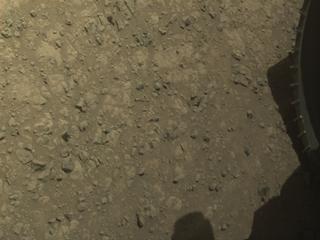 View image taken on Mars, Mars Perseverance Sol 1463: Front Left Hazard Avoidance Camera (Hazcam)