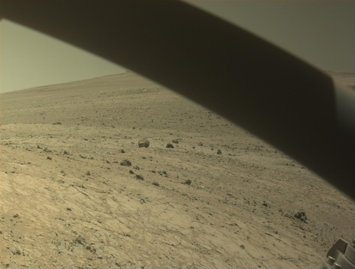 This image was taken by FRONT_HAZCAM_RIGHT_A onboard NASA's Mars rover Perseverance on Sol 1463