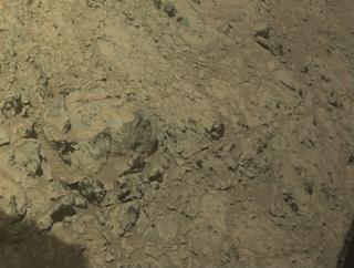 View image taken on Mars, Mars Perseverance Sol 1465: Front Left Hazard Avoidance Camera (Hazcam)