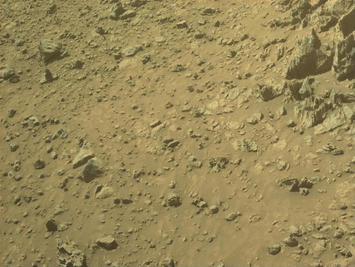 This image was taken by FRONT_HAZCAM_LEFT_A onboard NASA's Mars rover Perseverance on Sol 1465