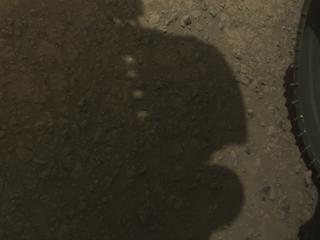 View image taken on Mars, Mars Perseverance Sol 1465: Front Left Hazard Avoidance Camera (Hazcam)