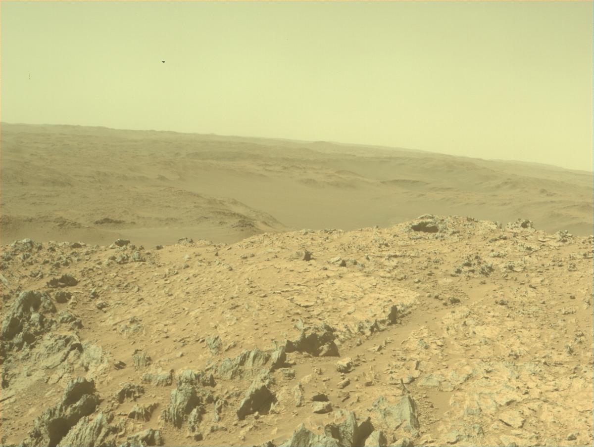 This image was taken by FRONT_HAZCAM_RIGHT_A onboard NASA's Mars rover Perseverance on Sol 1465