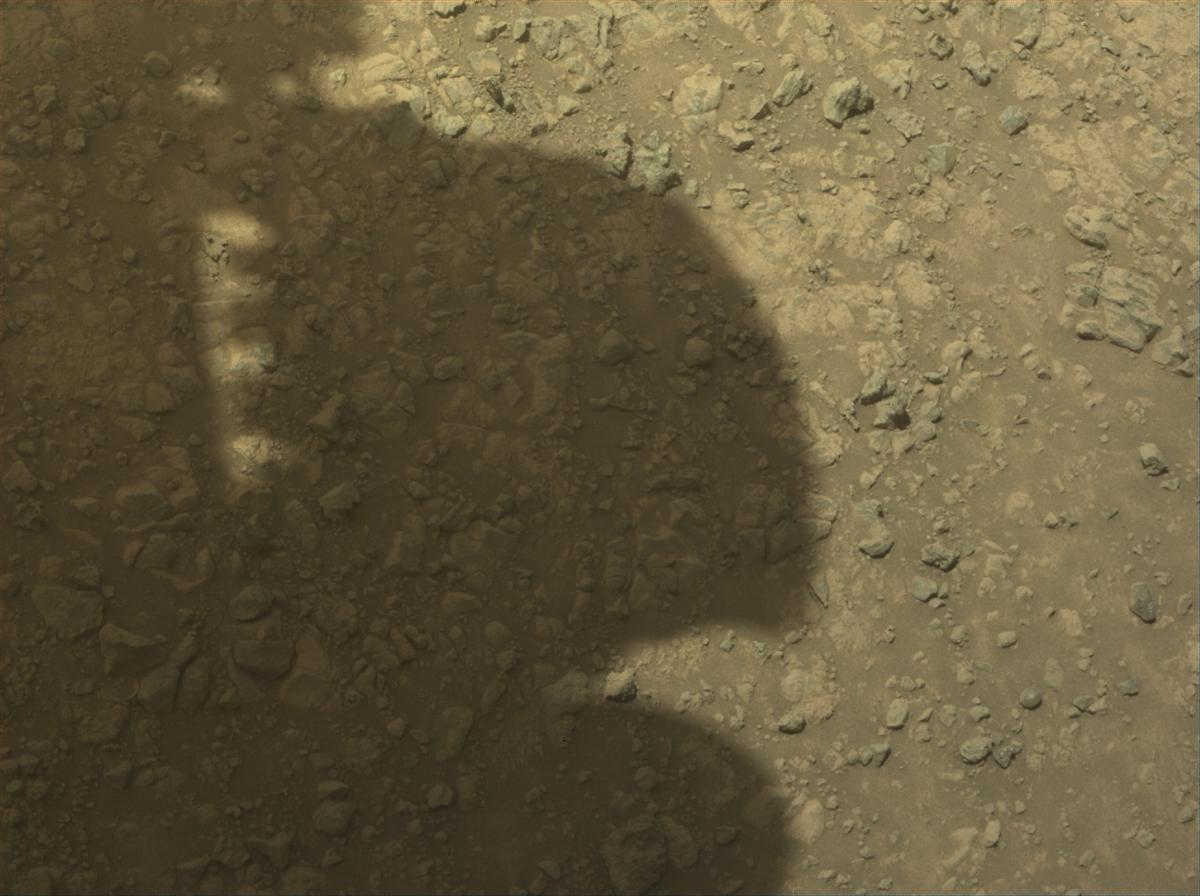 This image was taken by FRONT_HAZCAM_RIGHT_A onboard NASA's Mars rover Perseverance on Sol 1465