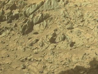 View image taken on Mars, Mars Perseverance Sol 1465: Front Right Hazard Avoidance Camera (Hazcam)