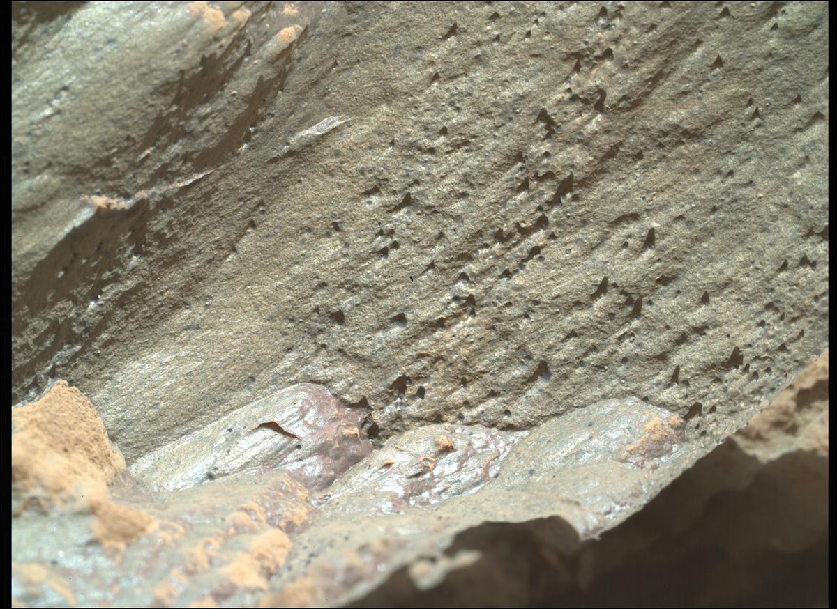 This image was taken by SHERLOC_WATSON onboard NASA's Mars rover Perseverance on Sol 1465