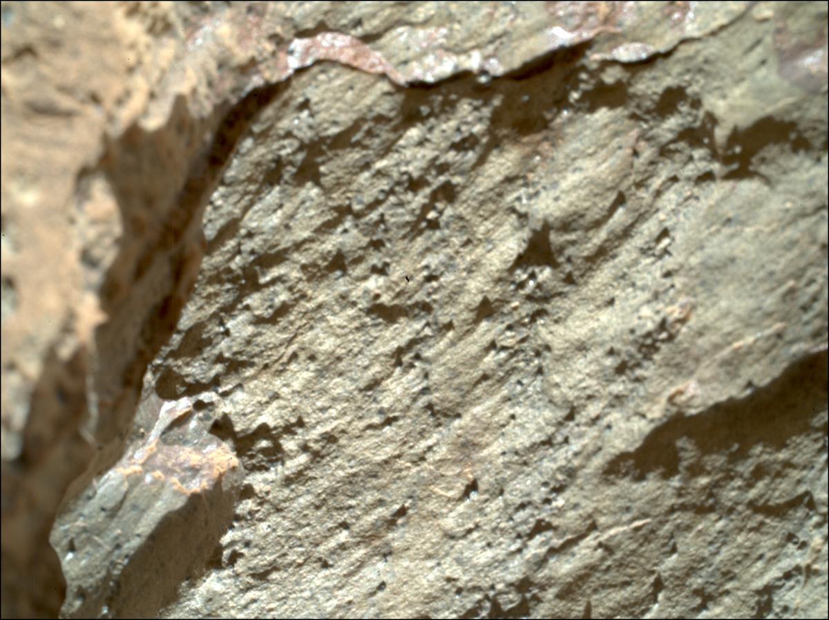 This image was taken by SHERLOC_WATSON onboard NASA's Mars rover Perseverance on Sol 1465