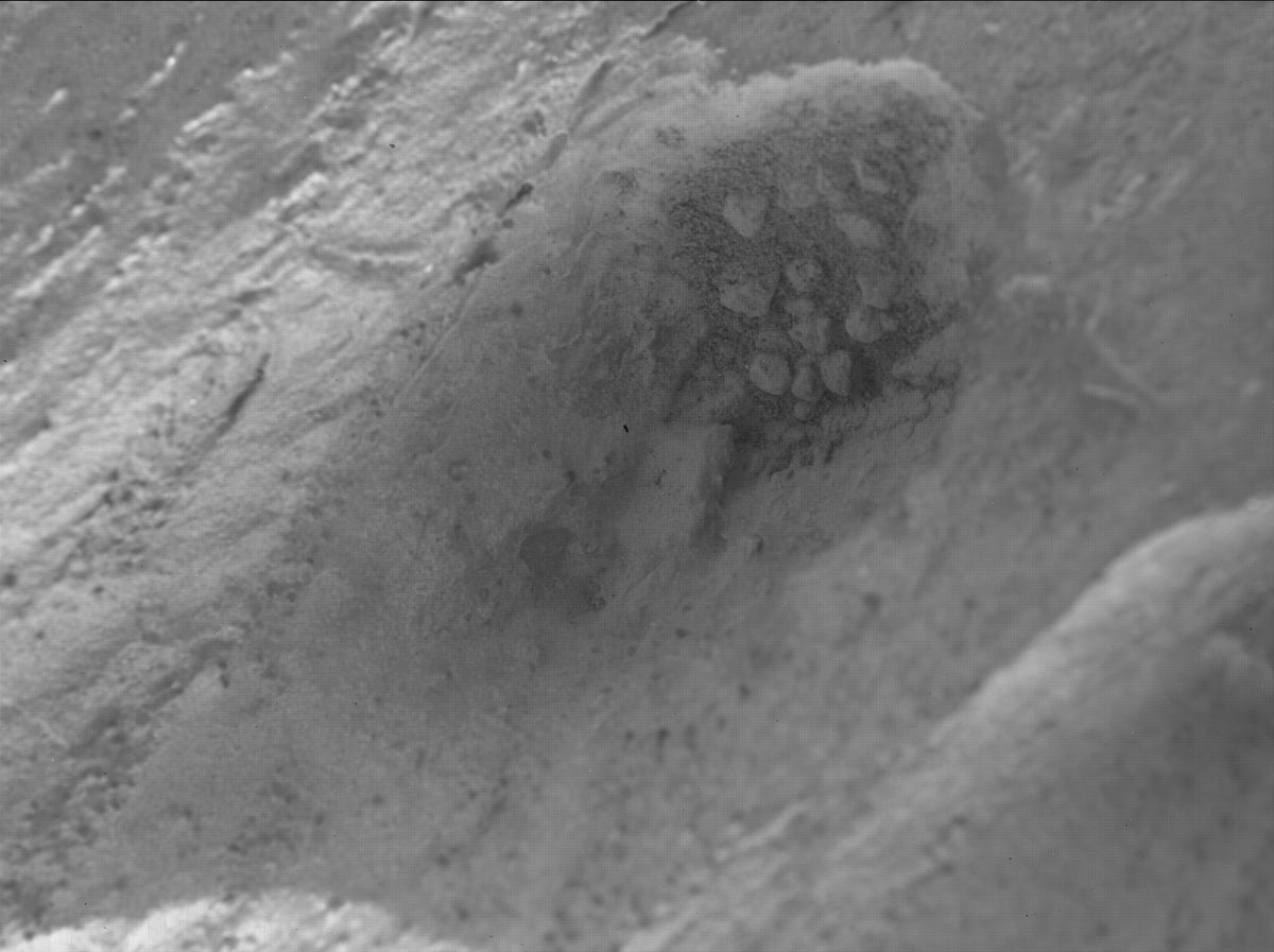 This image was taken by SHERLOC_WATSON onboard NASA's Mars rover Perseverance on Sol 1466