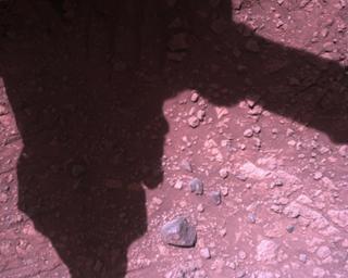 View image taken on Mars, Mars Perseverance Sol 1468: Rover Down-Look Camera