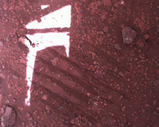 View image taken on Mars, Mars Perseverance Sol 1468: Rover Down-Look Camera