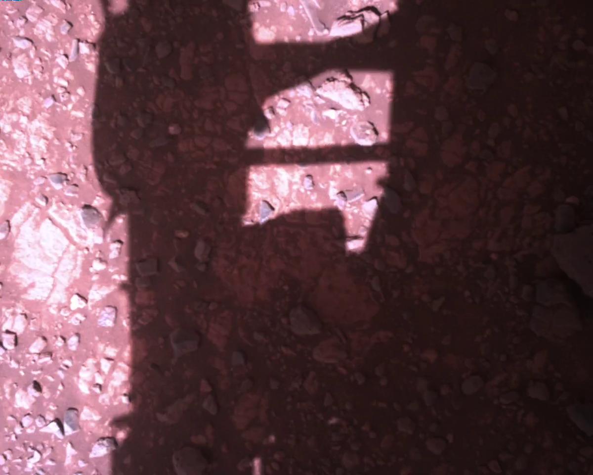 This image was taken by EDL_RDCAM onboard NASA's Mars rover Perseverance on Sol 1468