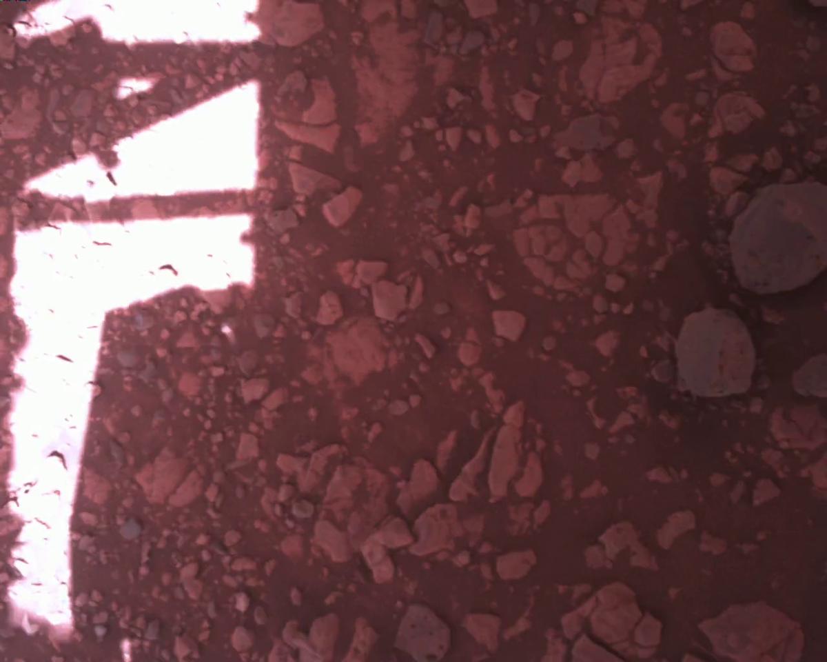 This image was taken by EDL_RDCAM onboard NASA's Mars rover Perseverance on Sol 1468