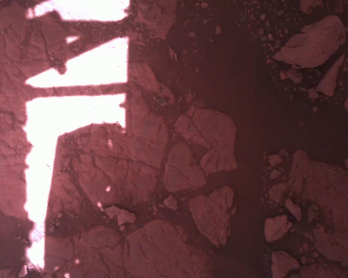This image was taken by EDL_RDCAM onboard NASA's Mars rover Perseverance on Sol 1468