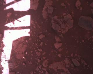View image taken on Mars, Mars Perseverance Sol 1468: Rover Down-Look Camera