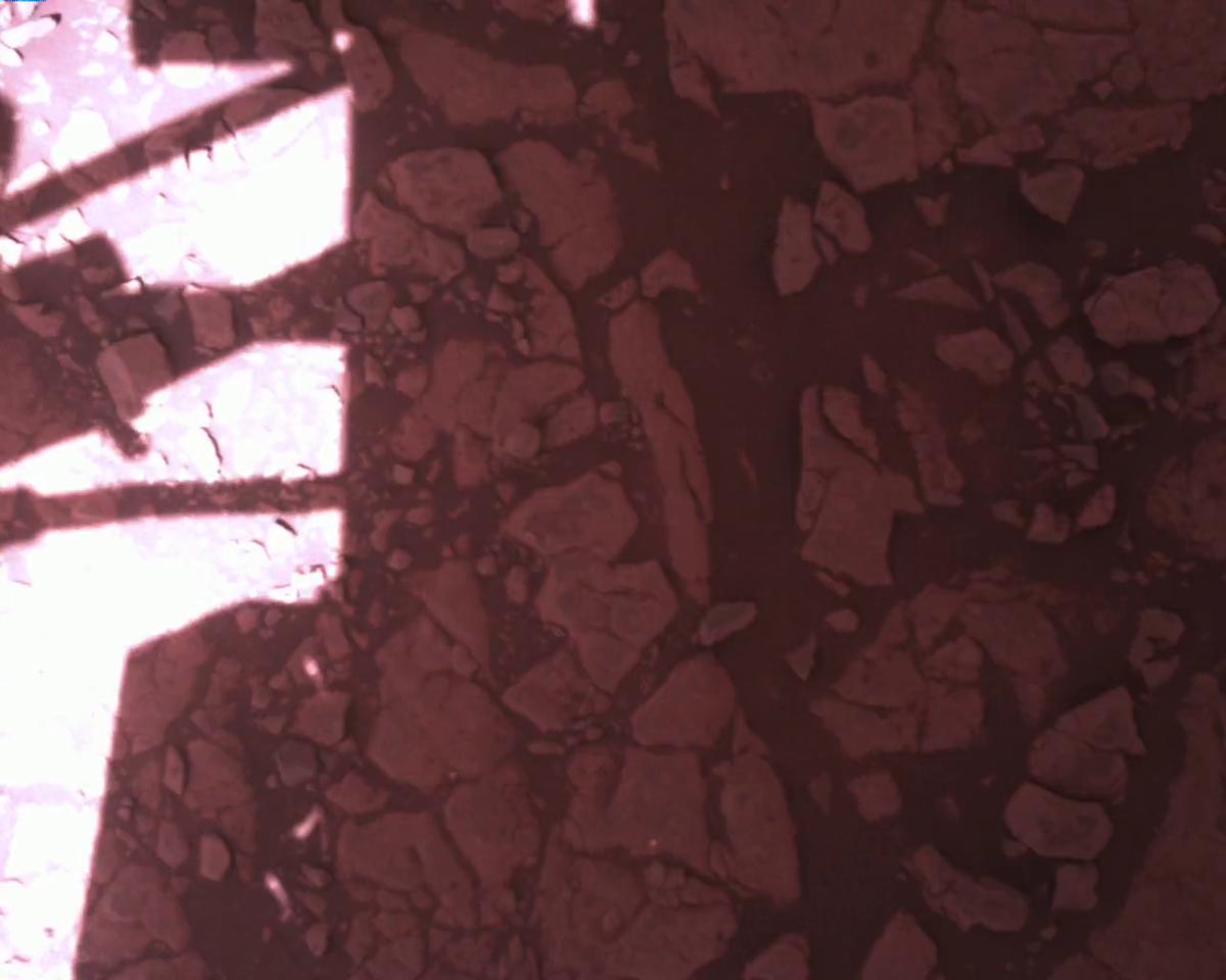 This image was taken by EDL_RDCAM onboard NASA's Mars rover Perseverance on Sol 1468