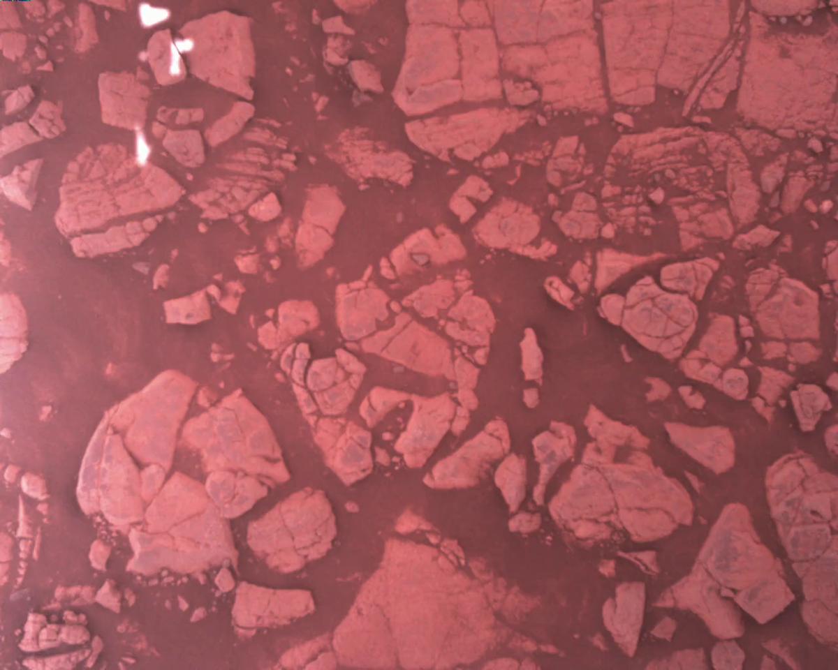 This image was taken by EDL_RDCAM onboard NASA's Mars rover Perseverance on Sol 1468