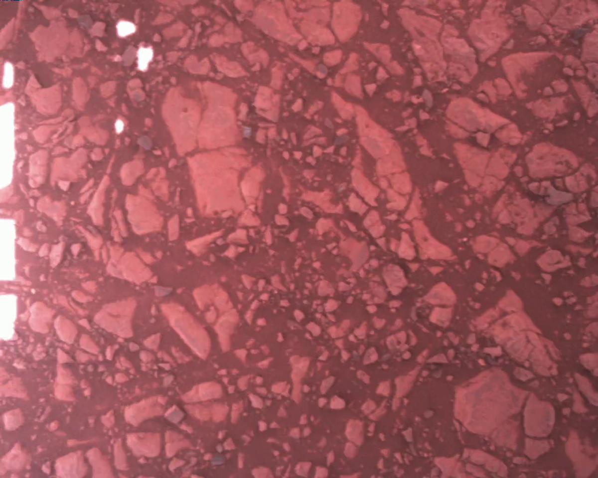 This image was taken by EDL_RDCAM onboard NASA's Mars rover Perseverance on Sol 1468