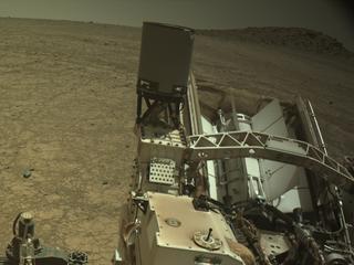 View image taken on Mars, Mars Perseverance Sol 1468: Left Navigation Camera (Navcam)