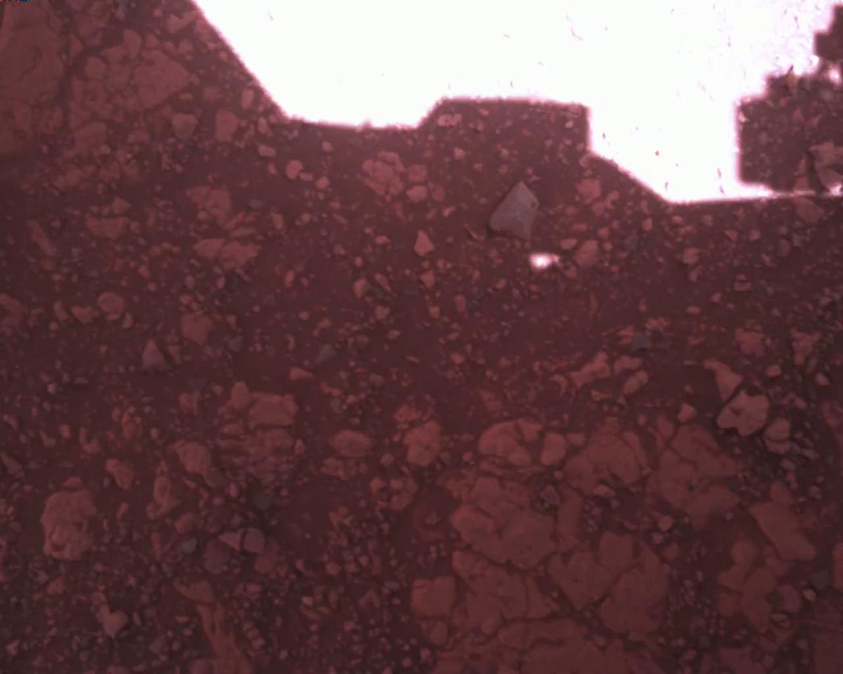 This image was taken by EDL_RDCAM onboard NASA's Mars rover Perseverance on Sol 1470