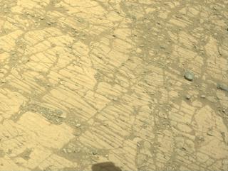 View image taken on Mars, Mars Perseverance Sol 1470: Front Right Hazard Avoidance Camera (Hazcam)