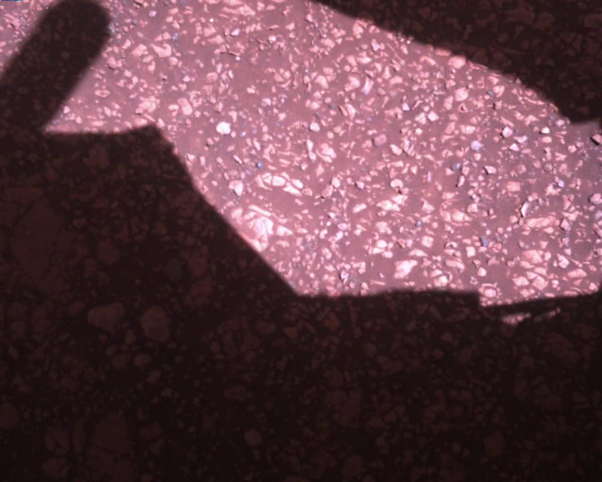 This image was taken by EDL_RDCAM onboard NASA's Mars rover Perseverance on Sol 1472