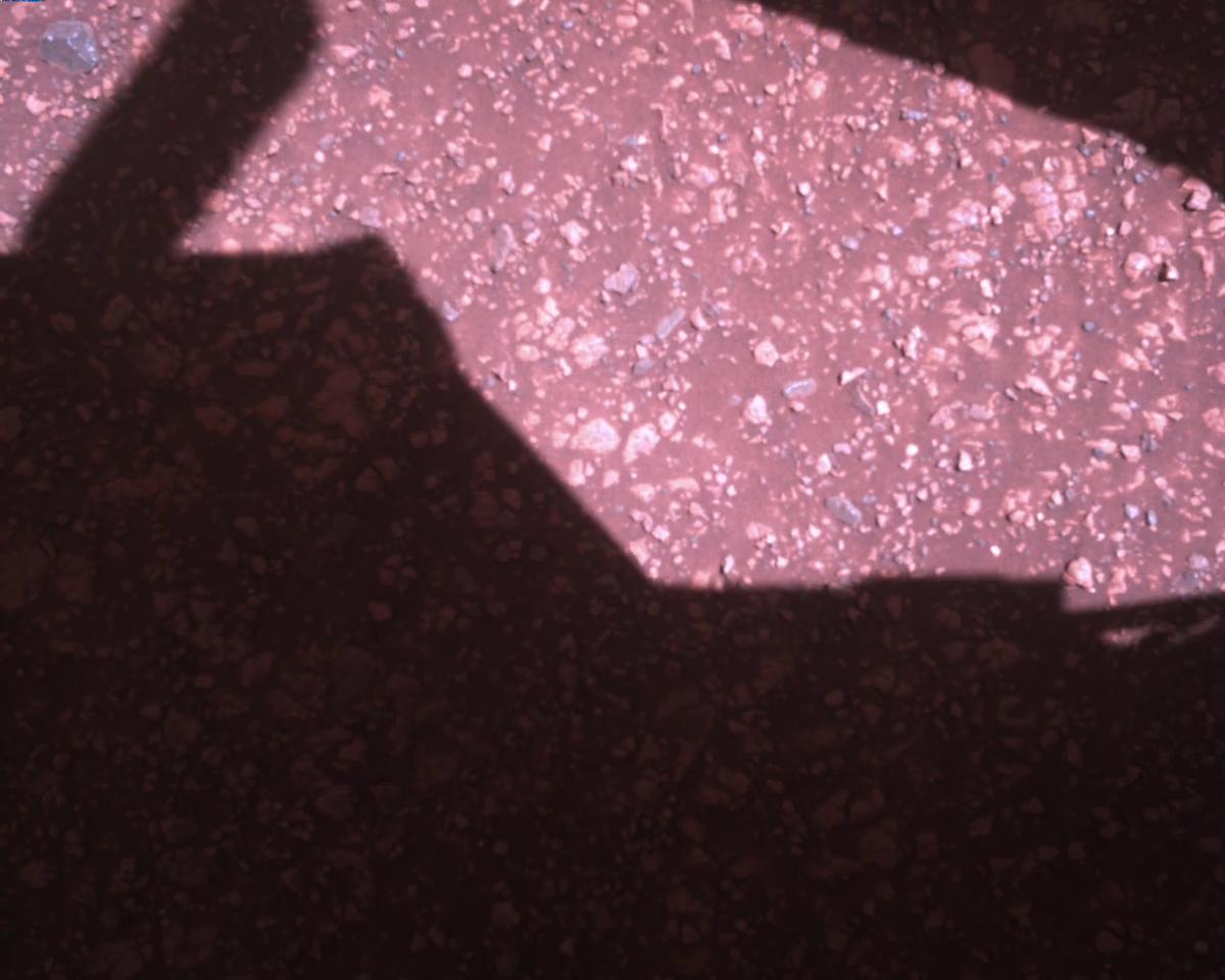 This image was taken by EDL_RDCAM onboard NASA's Mars rover Perseverance on Sol 1472