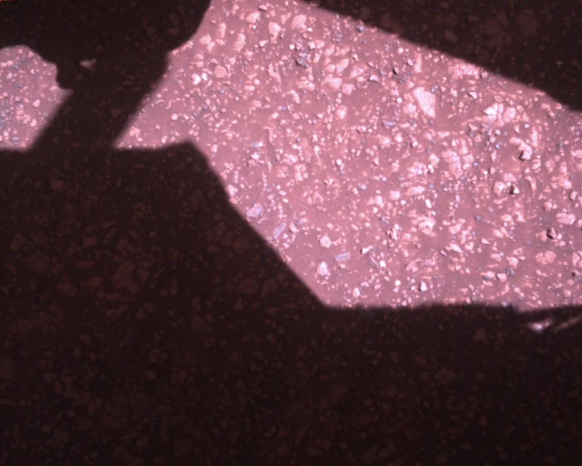 This image was taken by EDL_RDCAM onboard NASA's Mars rover Perseverance on Sol 1472