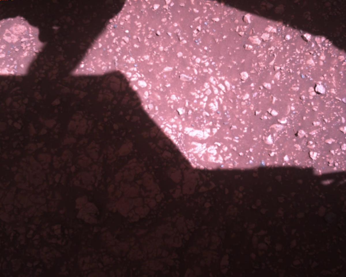 This image was taken by EDL_RDCAM onboard NASA's Mars rover Perseverance on Sol 1472