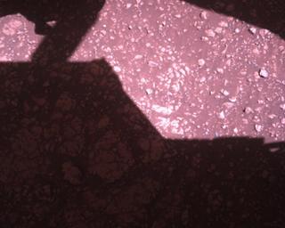 View image taken on Mars, Mars Perseverance Sol 1472: Rover Down-Look Camera