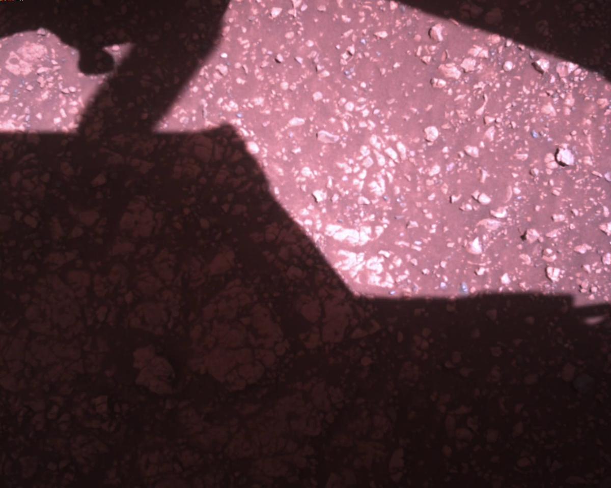 This image was taken by EDL_RDCAM onboard NASA's Mars rover Perseverance on Sol 1472