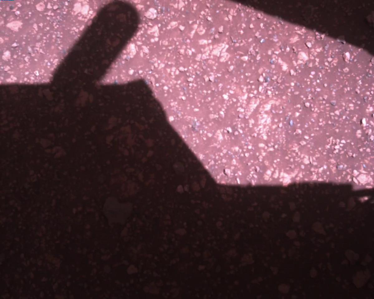 This image was taken by EDL_RDCAM onboard NASA's Mars rover Perseverance on Sol 1472