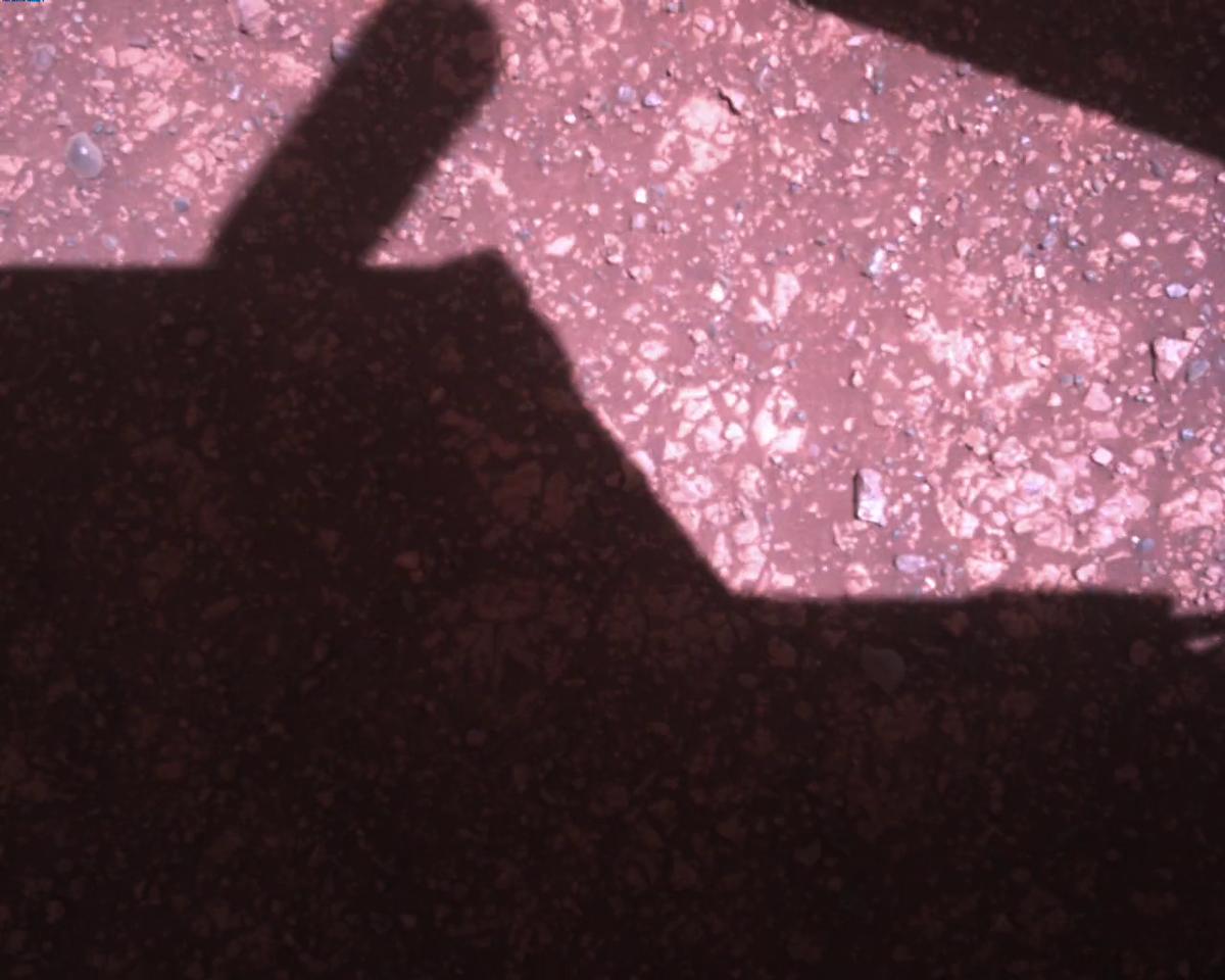 This image was taken by EDL_RDCAM onboard NASA's Mars rover Perseverance on Sol 1472