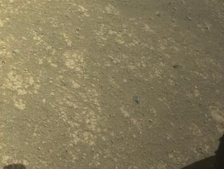 View image taken on Mars, Mars Perseverance Sol 1472: Front Left Hazard Avoidance Camera (Hazcam)