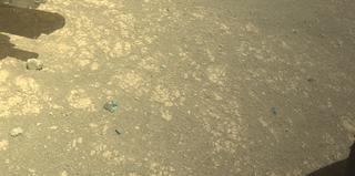 View image taken on Mars, Mars Perseverance Sol 1473: Front Left Hazard Avoidance Camera (Hazcam)