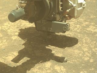 View image taken on Mars, Mars Perseverance Sol 1473: Front Left Hazard Avoidance Camera (Hazcam)