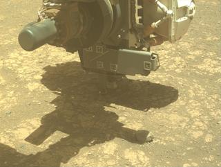 View image taken on Mars, Mars Perseverance Sol 1473: Front Left Hazard Avoidance Camera (Hazcam)