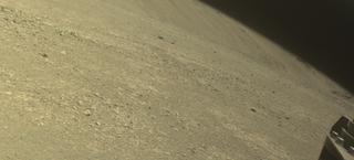 View image taken on Mars, Mars Perseverance Sol 1473: Front Right Hazard Avoidance Camera (Hazcam)