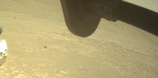 View image taken on Mars, Mars Perseverance Sol 1473: Front Right Hazard Avoidance Camera (Hazcam)