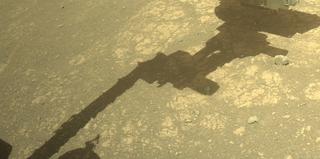 View image taken on Mars, Mars Perseverance Sol 1473: Front Right Hazard Avoidance Camera (Hazcam)