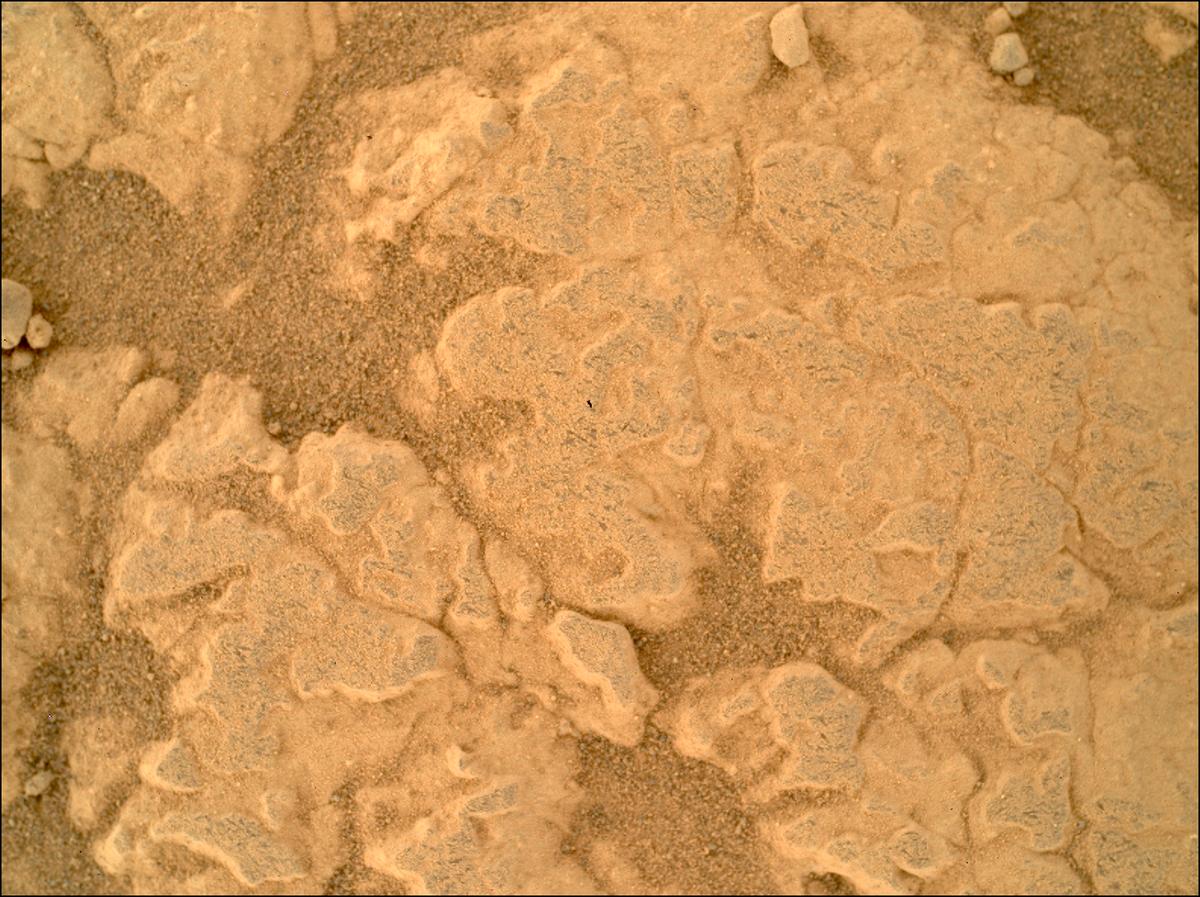 This image was taken by SHERLOC_WATSON onboard NASA's Mars rover Perseverance on Sol 1473