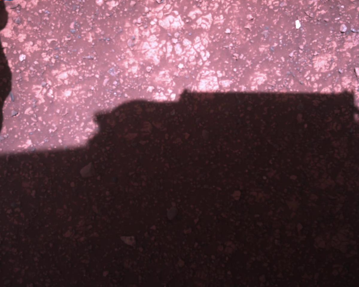 This image was taken by EDL_RDCAM onboard NASA's Mars rover Perseverance on Sol 1477