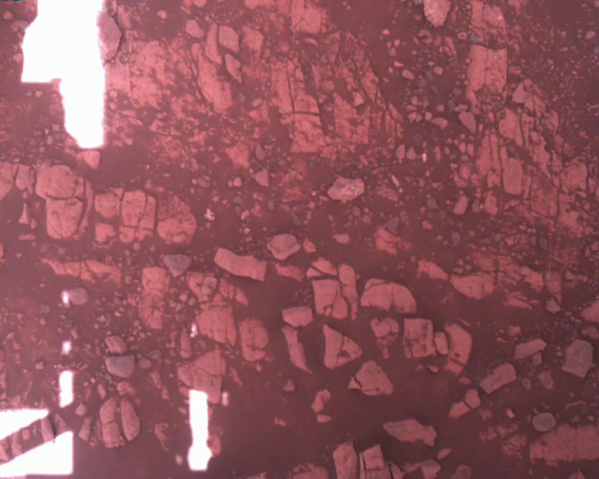 This image was taken by EDL_RDCAM onboard NASA's Mars rover Perseverance on Sol 1477